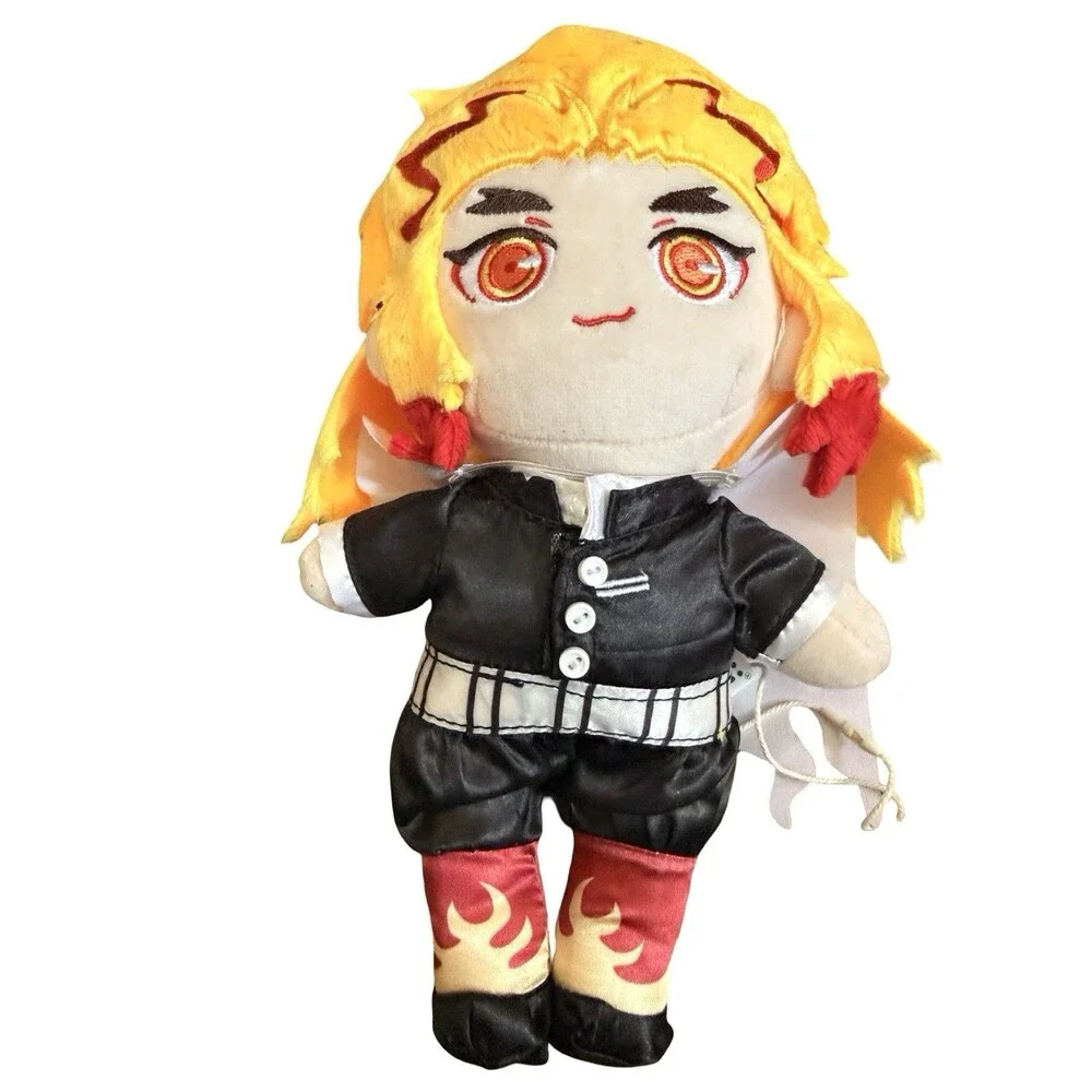 Demon Slayer Kyojuro Rengoku Plush Doll Uoozii Anime Flame Hashira New